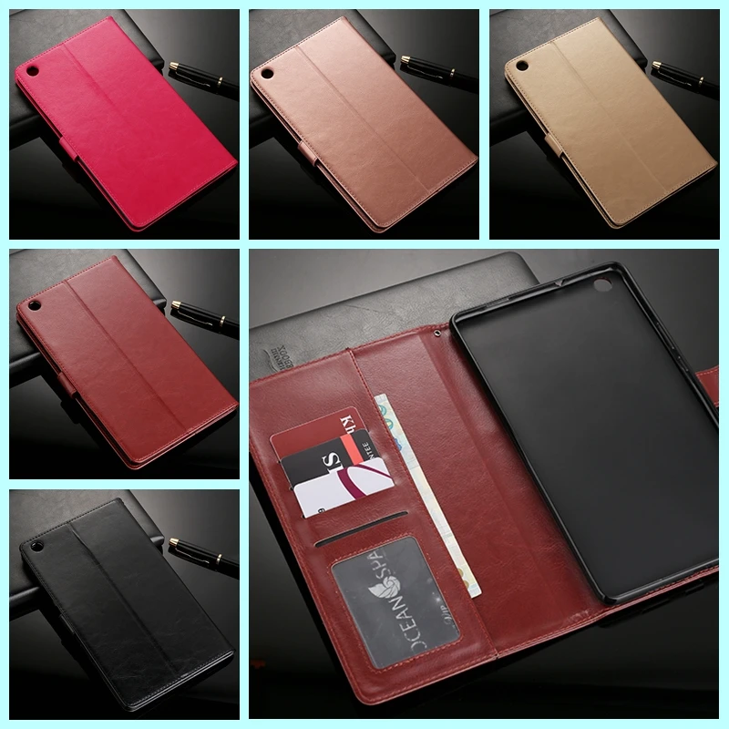 Из искусственной кожи чехол для huawei Mediapad M3 Lite 8 0 &quotмагнитный держатель телефона