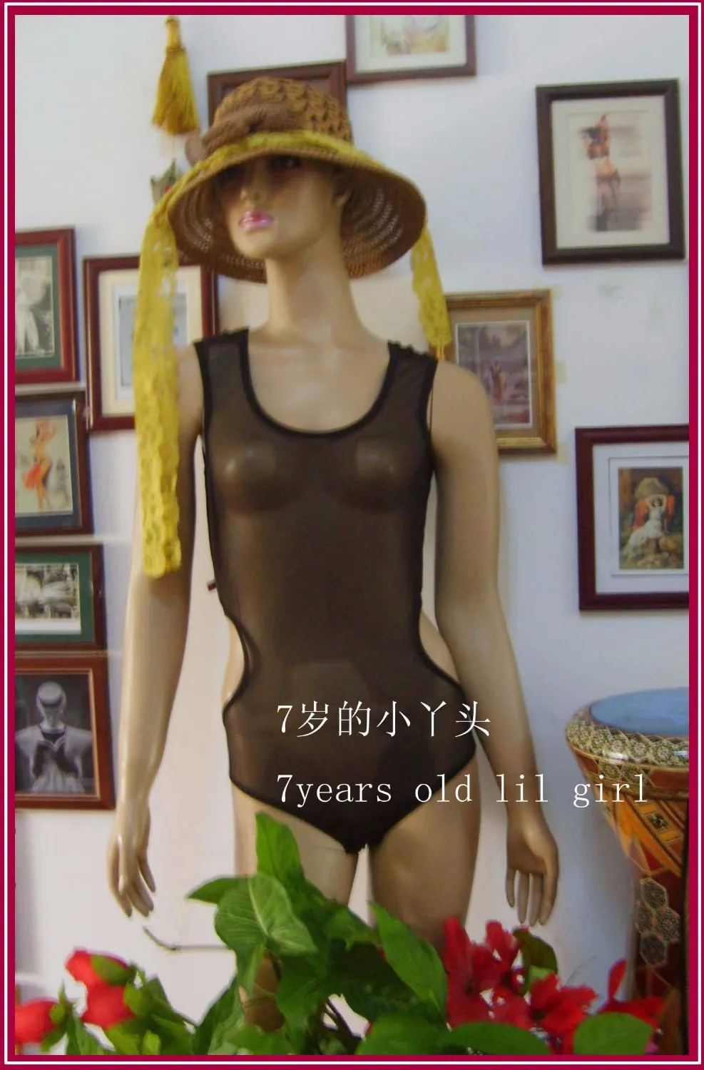 

Transparent Thin Elastic Force Mesh Connect The Clothes Of Body With CQ32 79
