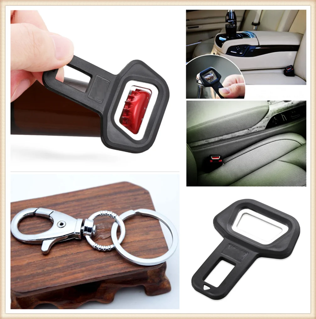 

Car creative beer bottle opener auto supplies key safety buckle for Toyota 4Runner Sienna Sequoia Prius GR Camry i-TRIL