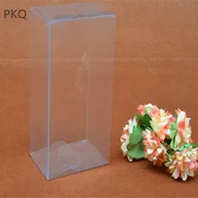 50 шт. прозрачный подарок на свадьбу коробка ПВХ прозрачные вечерние коробки для конфет шоколада игрушка стойка для кукол коробка для хранения