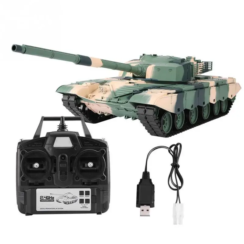 

Heng Long 3899-1 1/16 Scale 2.4GHz Frequency Remote Control Simulation Model RC Tank toy for Boy kids cool gifts