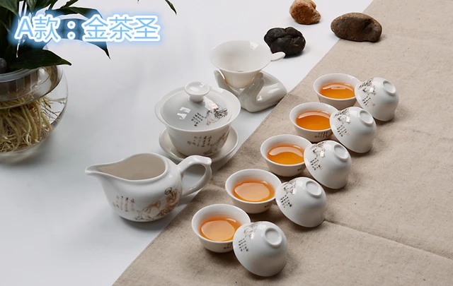 金縁　竹筒陶器 金縁竹筒陶器