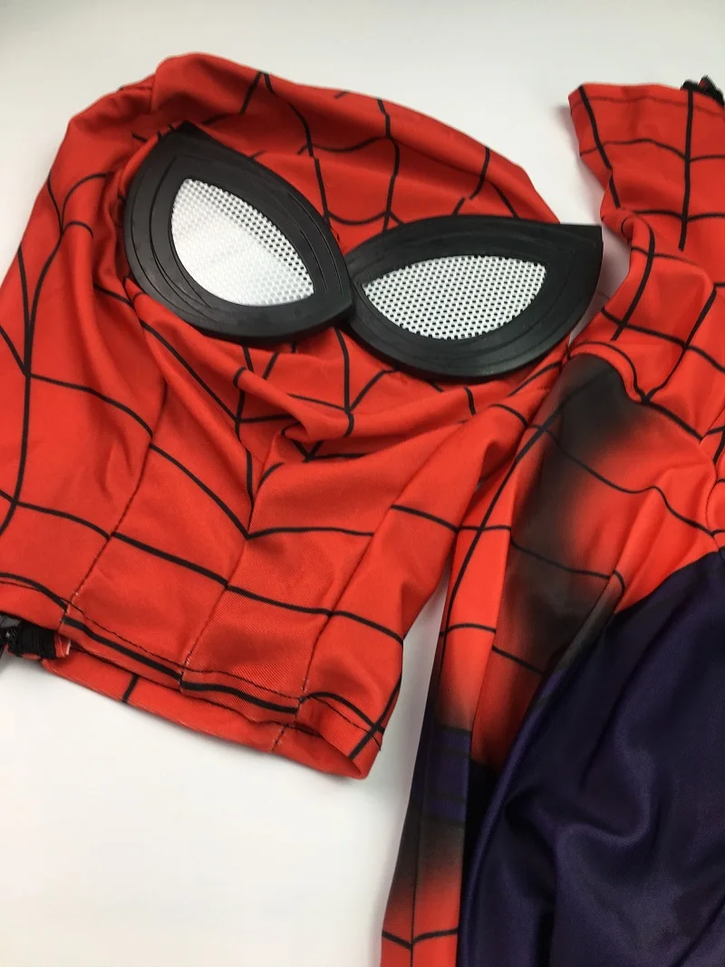 PS4 insomniac Человек паук косплей костюм Человека паука супергероя для взрослых
