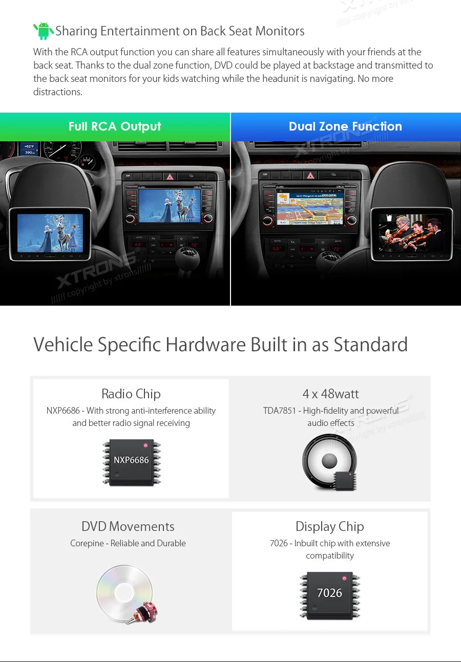 Discount 7" Quad-Core Android 8.1 Oreo OS Car Multimedia DVD Navigation GPS Radio for Seat Exeo 2008-2013 with Full RCA Output Support 8 Discount 7" Quad-Core Android 8.1 Oreo OS Car Multimedia DVD Navigation GPS Radio for Seat Exeo 2008-2013 with Full RCA Output Support 8