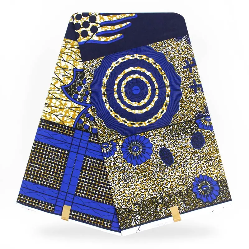 

dutch wax hollandais african wax prints fabric 100% cotton material ankara brocade fabric for dress sewing patchwork latest 2018