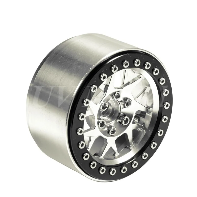 35 мм толщина RC 1:10 гусеничный сплав колеса обода 2 дюймов Beadlock Колесные диски