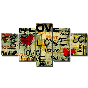 

Artryst Graffiti canvas picture living room home decoration painting wooden frame wall decoration HD picture print WY184