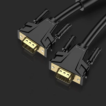 

15 Pin Male to Male VGA Extension Cable Video Cable for Computer Projector Monitor HDTV Screen DJA99