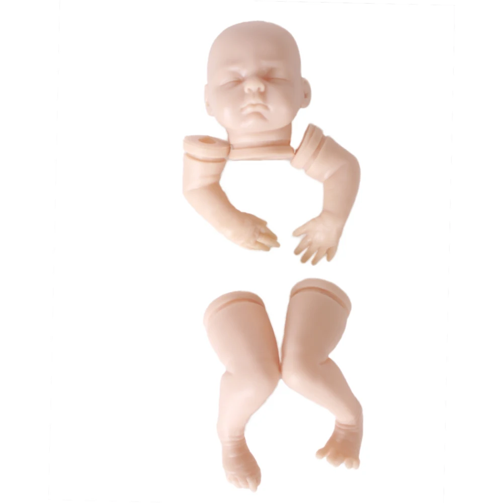 DIY 18 дюймов пустые виниловые силиконовые куклы Reborn наборы кукол аксессуары для