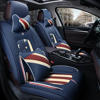 

3D Car Seat Cover High-Fiber Leather ,Car Styling For Volkswagen Beetle CC Eos Golf Jetta Passat Tiguan Touareg sharan