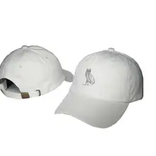 Женская Повседневная бейсболка с вышивкой совы