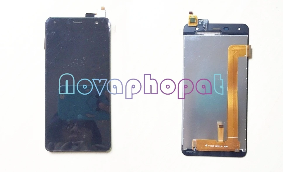 

Novaphopat Top Black Full Screen Assembly For FLY FS517 Cirrus 11 FS 517 LCD Display Screen With Touch Screen Digitizer Sensor
