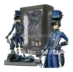 Япония Аниме Kuroshitsuji Black Butler Ciel phantomh ПВХ фигурку 20 см для Рождественский подарок Новый в коробке