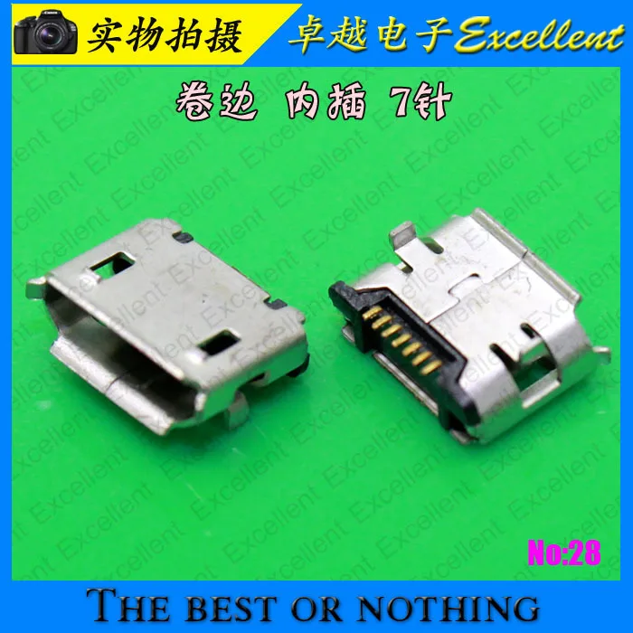 Cheap Domestic new common Android smartphones 7P 7pin plug end v8 opening 7 pin USB charging port