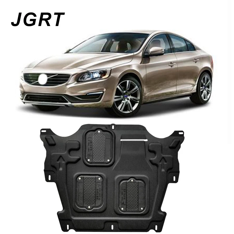 Стайлинг автомобиля для Volvo S60L пластиковая стальная защита двигателя 2014-2017