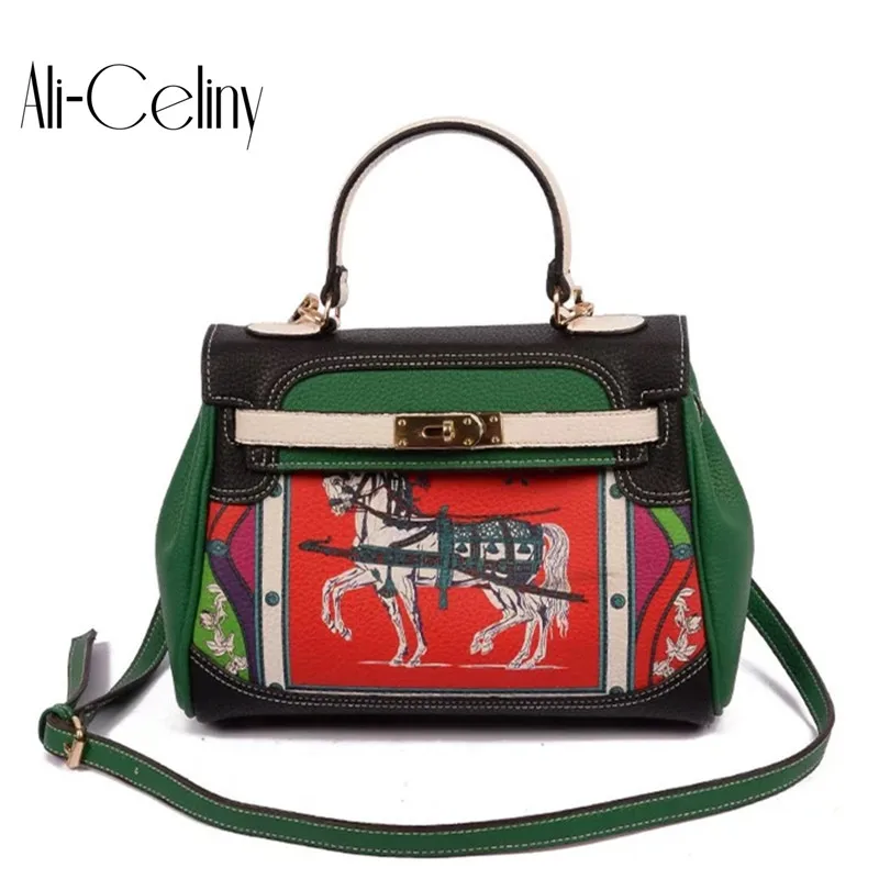 

kate 4 color brand new women messenger bags small shoulder bag high quality PU leather tote bag small clutch handbags printing
