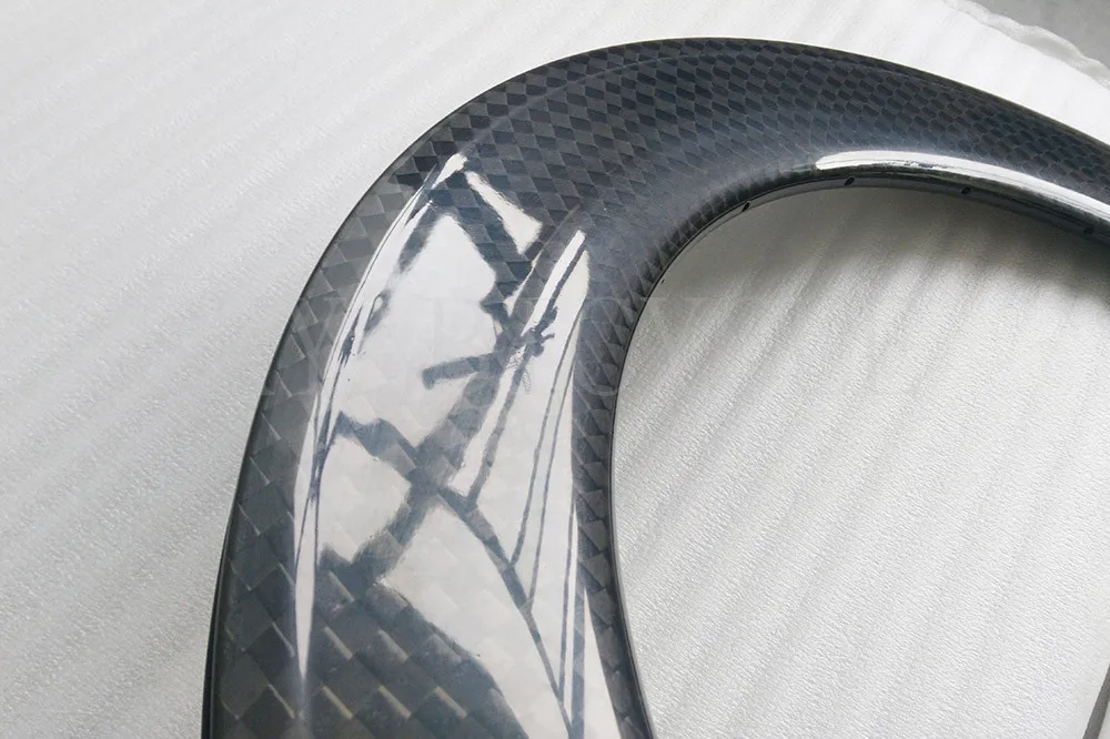 Perfect 700C 88mmx23mm carbon clincher wheel 12K Glossy no brake surface Road disc Track fixed gear bicycle rim 20 24 28 32 36 holes 3 Perfect 700C 88mmx23mm carbon clincher wheel 12K Glossy no brake surface Road disc Track fixed gear bicycle rim 20 24 28 32 36 holes 3