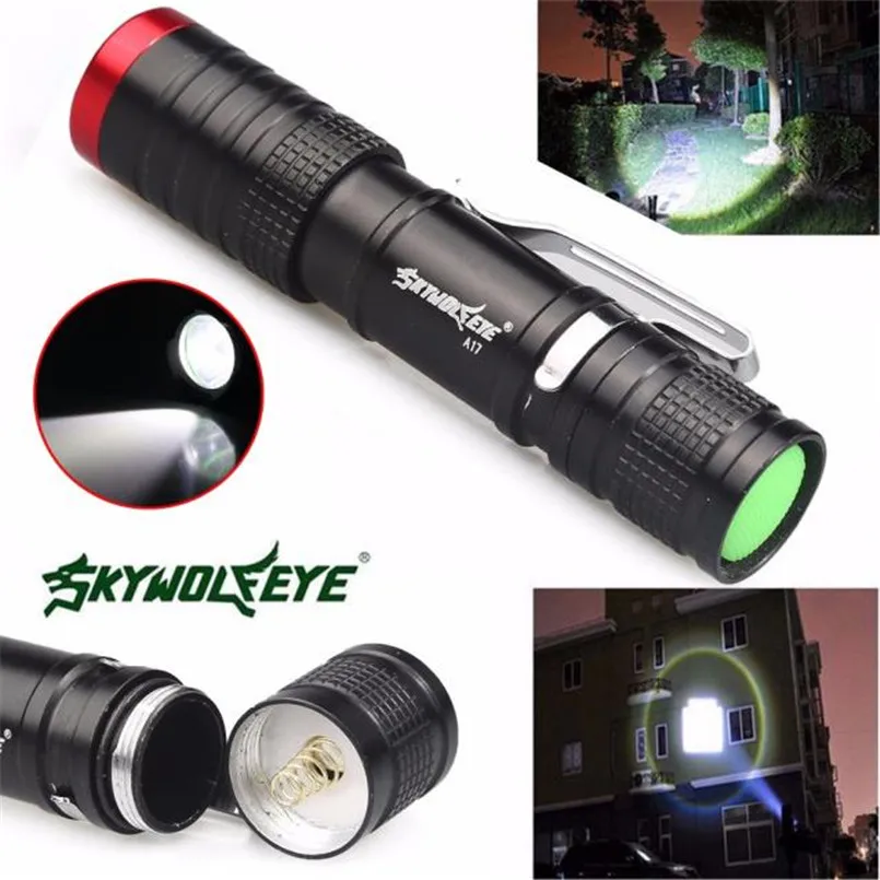

Sky Wolf Eye 3500 Lumens 3 Modes XML XPE LED Bike Flashlight Torch Lamp Light Outdoor
