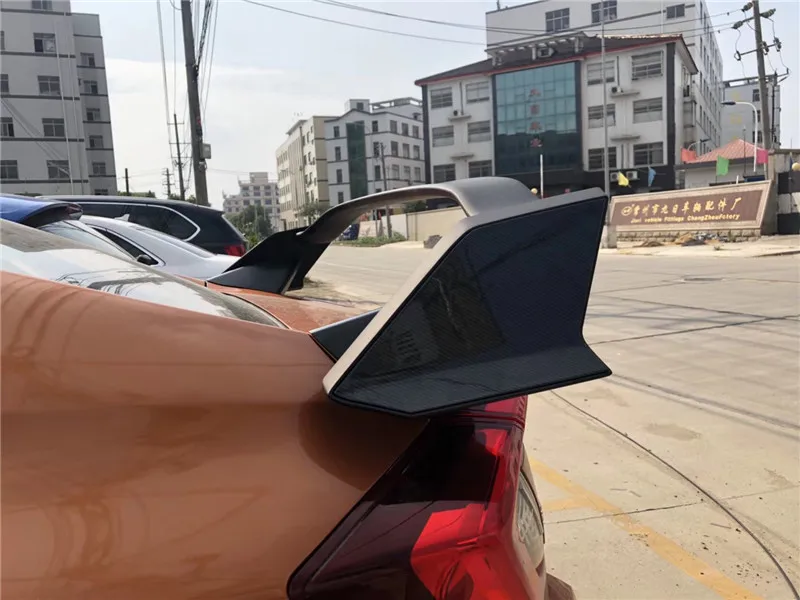 Автомобильные аксессуары для Honda Civic 10TH type R Hatchback задние крыла ABS задний спойлер задний багажник багажника крыло автомобиля Стайлинг