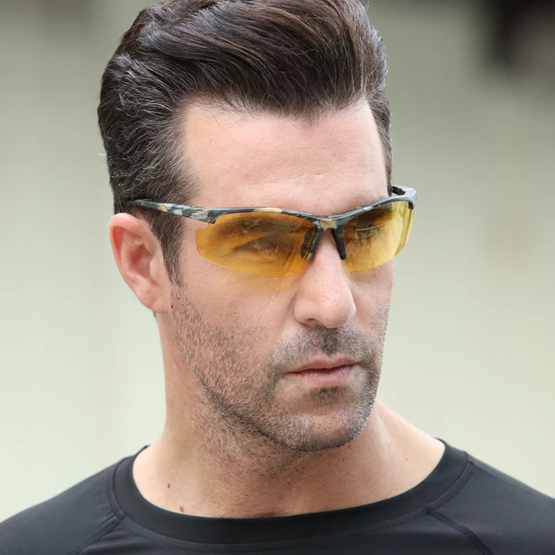 2019 New Outdoor Driving Sunglasses women Men Night vision Anti-glare Goggles UV400 Car sunshade Plarization Safety glasses