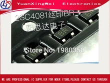 Frete grátis 2sc4081 2sc4081-r 2sc4081t106r sot-323 SC-79 marcação br 100 pçs/lote npn epitaxial transistores de silício planar