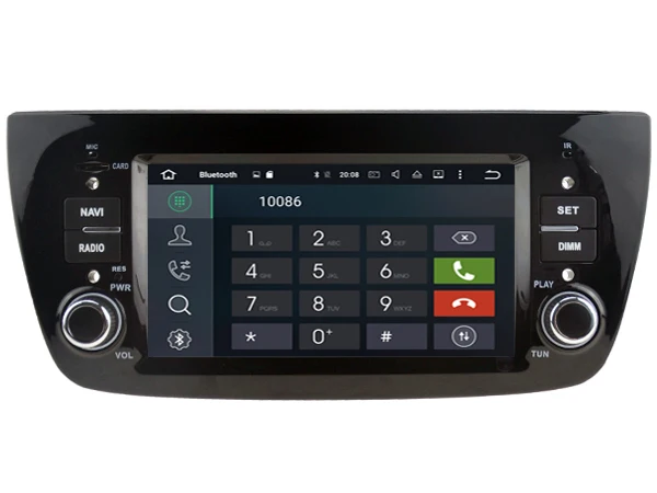Clearance 4G RAM Octa(8)-Core Android 8.0 CAR DVD player FOR DECKLESS FIAT DOBLO car audio gps stereo head unit Multimedia navigation 6