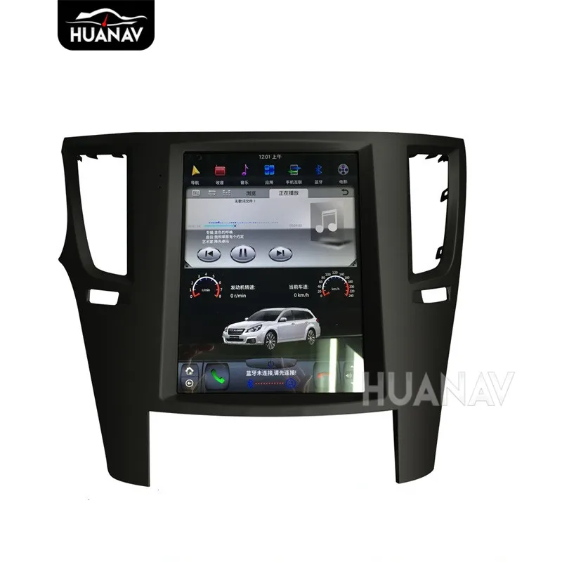 Flash Deal Tesla style 10.4" Big screen Android6.0 Bluetooth SatNav Car Video CD player GPS navigation for Subaru Legacy Outback 2009-2014 2