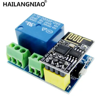 ESP8266 ESP-01S 5V moduł przekaźnika wifi rzeczy inteligentny domowy zdalny przełącznik sterujący dla aplikacja na telefon ESP01 moduł bezprzewodowy wifi