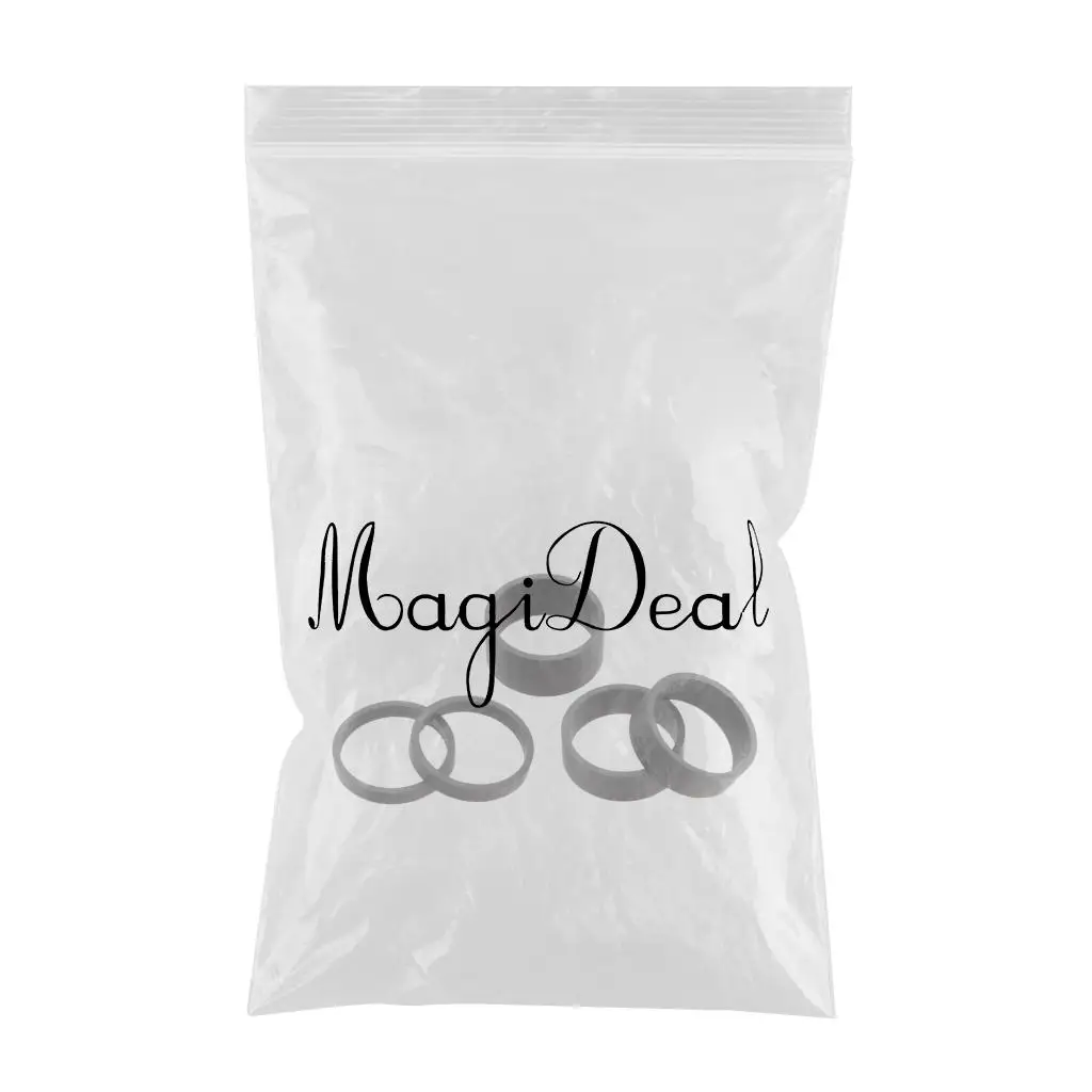 5Pcs/Set Carbon Fiber Bicycle Spacers 5/10/15mm Ultralight Headset Head Part Cycling Washer for 1-1/8inch Stem Road Bike MTB BMX
