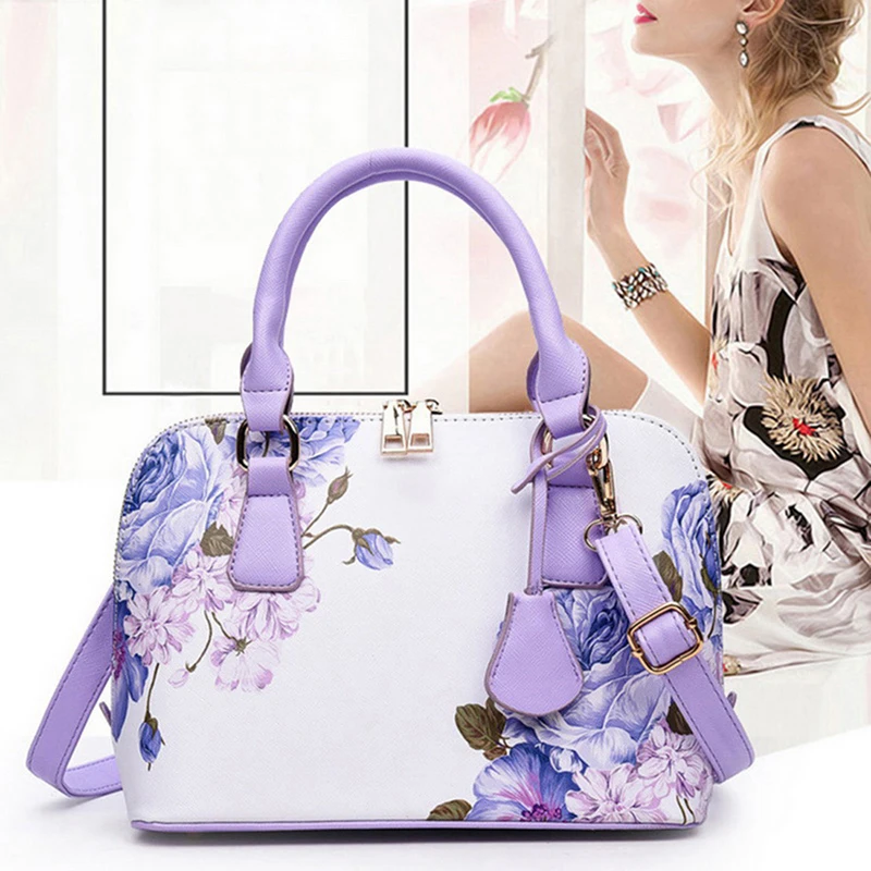 Сумки с принтом для женщин, дизайнерские сумки от известного бренда, женская сумка для покупок, Сумочка через плечо с цветочным принтом, роскошные сумки