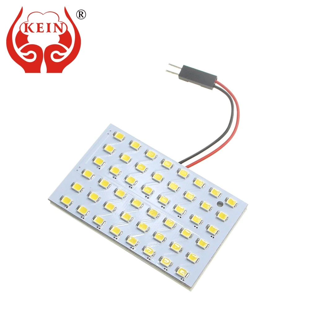 KEIN 1 шт. 48SMD теплый белый супер яркий BA9S festoon T10 W5W T4W led лампа для чтения автомобиля 31