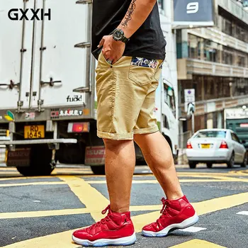 

2019 Large size 3XL 4XL 5XL 6XL Men's Loose Shorts Multi-color Casual Shorts Khaki / Gray / Black / Wine red / Royal Blue