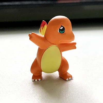 4 см оригинальные игрушки Fennekin Squirtle Charmander Froakie Pkchu Аниме Фигурки Коллекция Модель игрушки Кен Ху магазин pks