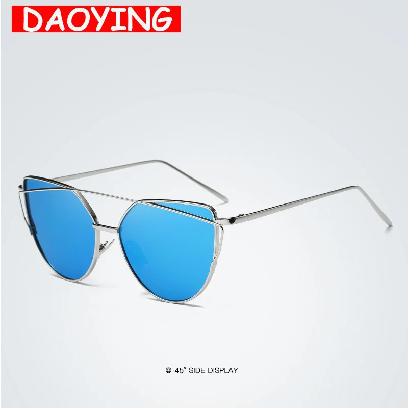 

New Oversize Cat Eye Sunglasses Women Fashion Summer Style Big Size Frame Mirror Sunglasses Female Oculos UV400 free shipping