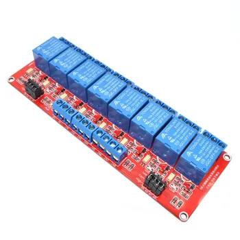 

High/Low level trigger 8 channel relay control panel PLC relay 5V module for arduino hot sale in stock.8 road 24V Relay Module