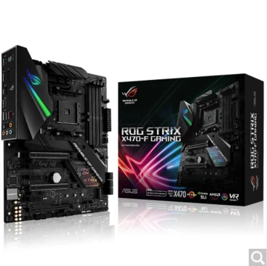 Игровая плата ASUS ROG STRIX X470-F GAMING AM4 Sonic Radar