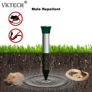 

Outdoor Lawn Mole Repellent Ultrasonic Electronic Rat Pest Control Repeller Garden Yard Rodent Mouse Repellent