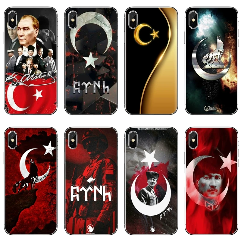 

Flag of Turkey Istanbul Antalya mustafa For Samsung Galaxy S10 S9 S8 S7 S6 edge Plus Lite S5 S4 mini Note 9 8 5 4 Soft case