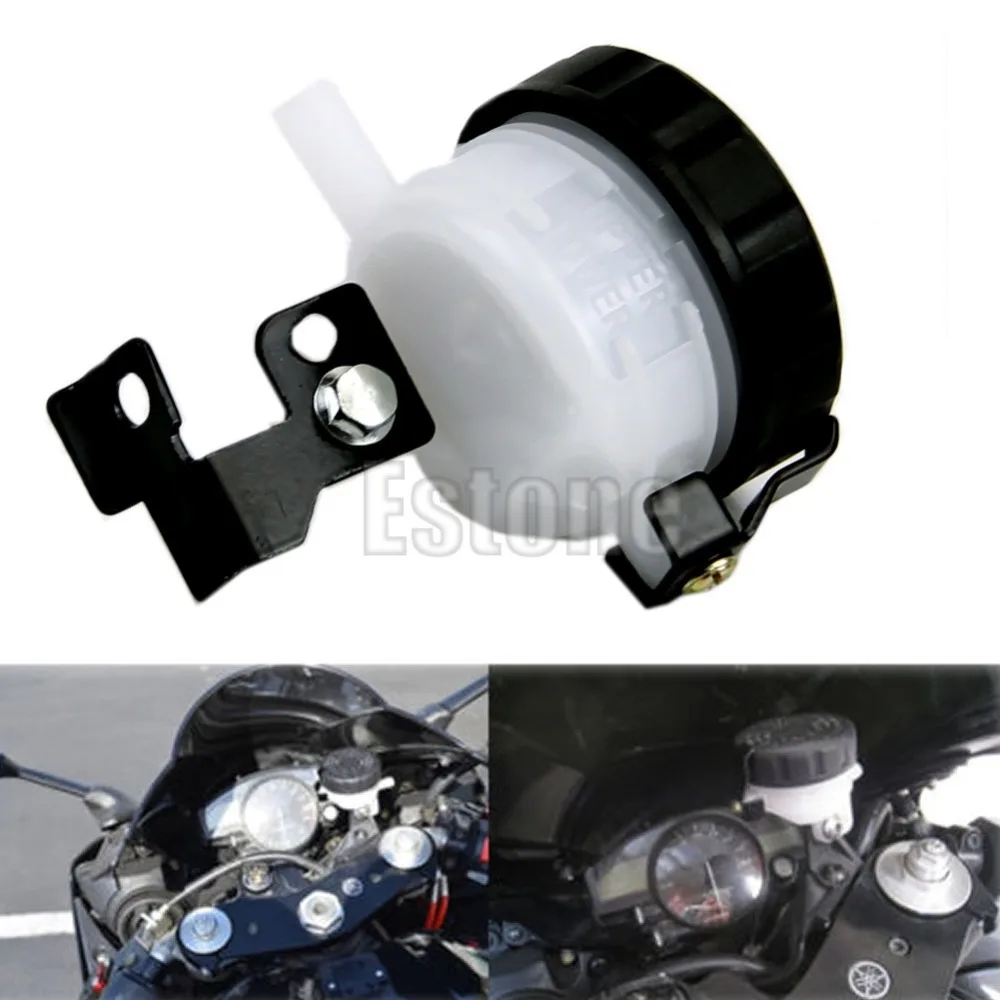 1PC Universal Motorcycle Brake Reservoir Front Fluid Bottle Master