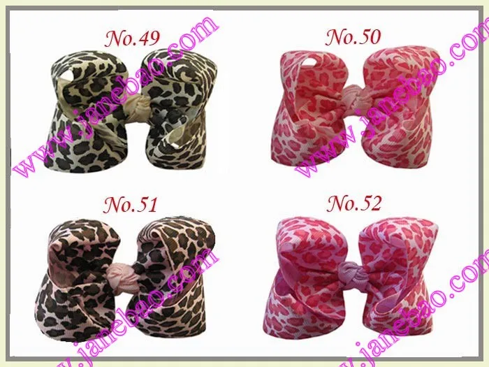 free shipping 145pcs 4.5 Inch ABC Hair Bow clip ac...