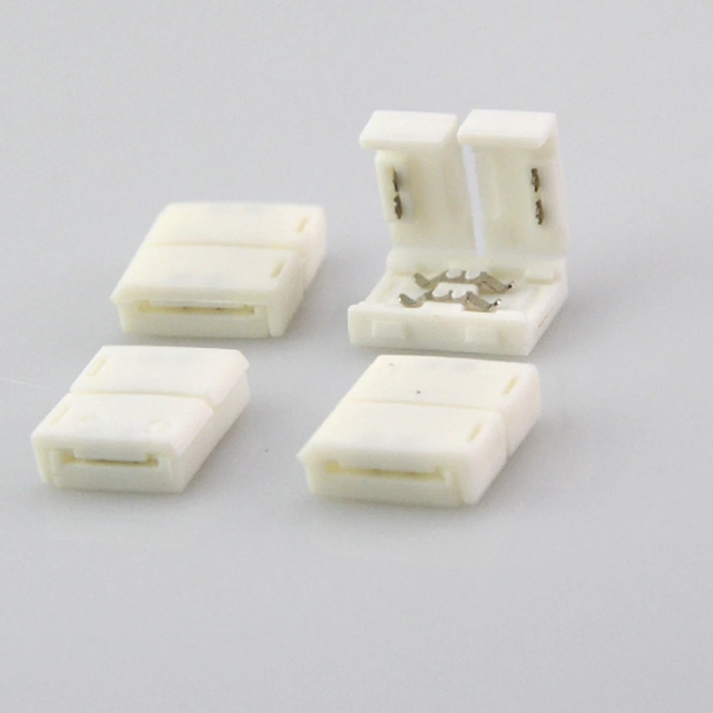 

2 Pin LED Strip Connector 2 Pin Free Welding LED Strip Light Terminals Apply to SMD 5050 2835 5630 3014