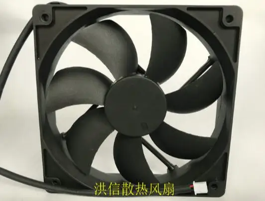 12025 D12SM-12 DC12V 0.30A(12 см); двухпроводная бесшумный вентилятор