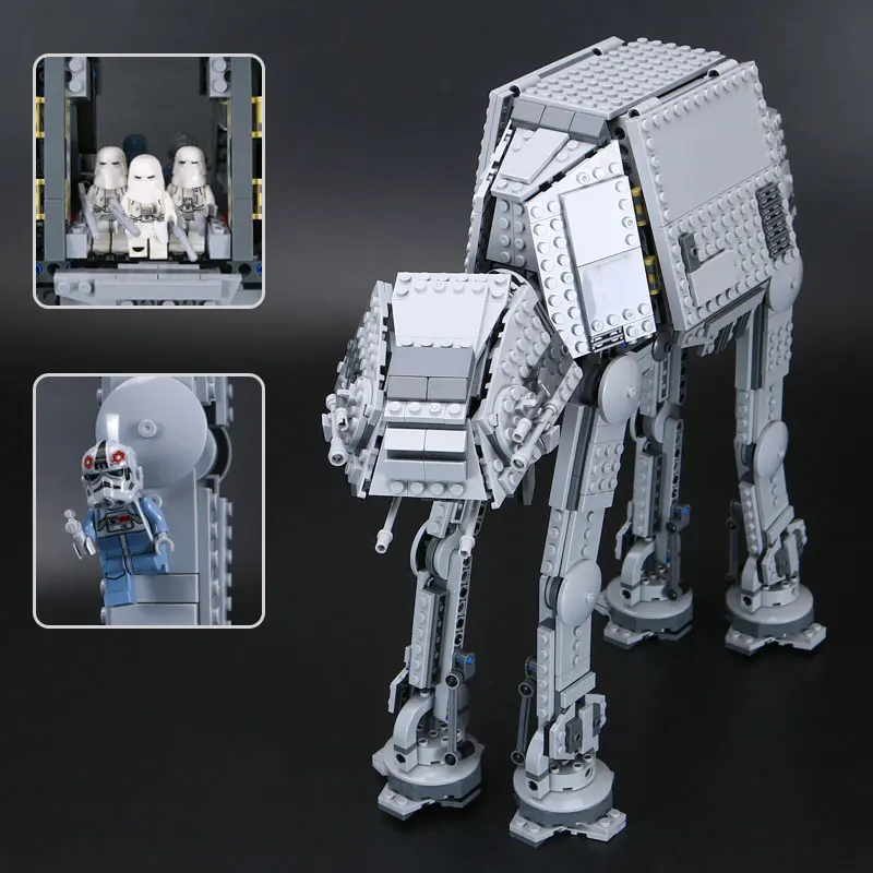 

LEPIN Star Plan wars 05051 The AT AT Transpotation Armored Robot Building Blocks compatible with LegoINGlys 75054 Moc Brick toys