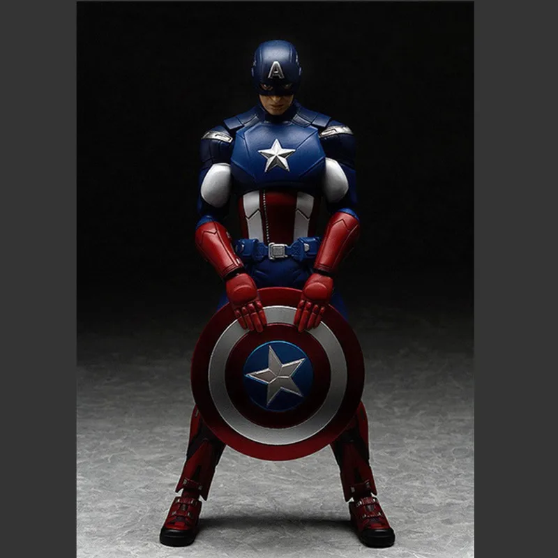 

6.29InchesType Statue Avengers : Captain America Figma226 PVC Joint Changeable Posture Action Figure Collectible Model Toy D115