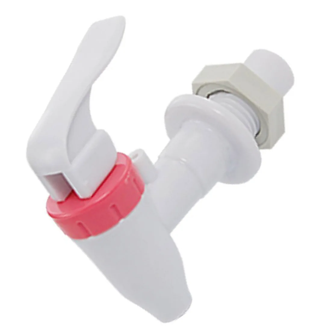 Dispenser Faucet Spare Part Faucet Plastic Tap Drain Tap Dispenser White Pink