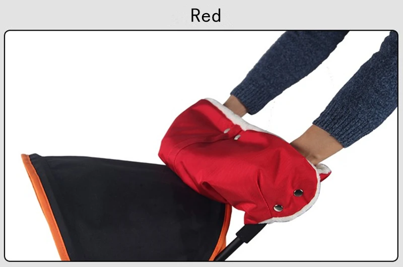 Творческий Комфорт Теплее Прихватки для мангала Водонепроницаемый муфтой перчатки Аксессуары для колясок Чехлы для мангала для коляски