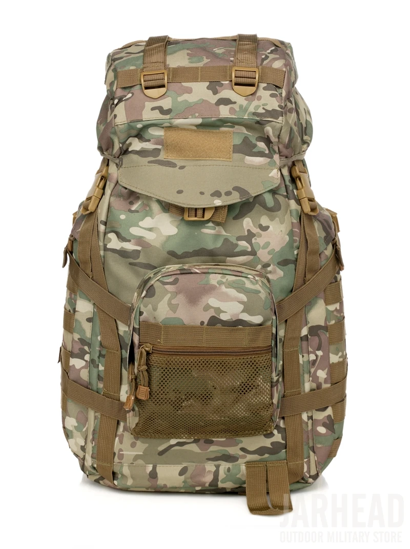 Bolsa do Exército de Trekking ao ar Livre Tático Mochila Militar Esporte Viagem Acampamento Caminhadas Camuflagem Bolsa Assalto 60l 10 Cheap Mochilas escal.