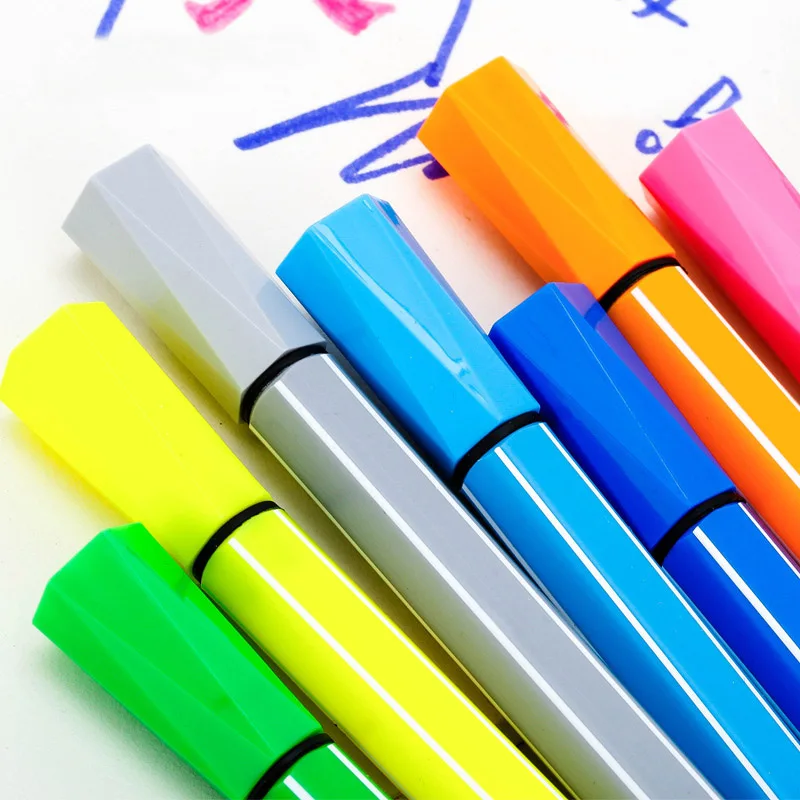 5 шт./лот цветные моющиеся маркерные ручки фотоальбом Graffito водная цветная ручка для детей Рисование Искусство Рисование маркером(цвет случайный