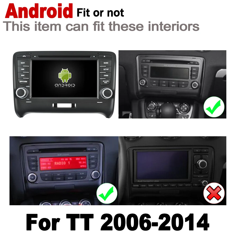 Flash Deal Car DVD GPS Navi Map HD IPS Screen DSP Stereo Android 8.0 up For AUDI TT 8J 2006~2014 MMI Multimedia Player Radio WiFi System 1 Flash Deal Car DVD GPS Navi Map HD IPS Screen DSP Stereo Android 8.0 up For AUDI TT 8J 2006~2014 MMI Multimedia Player Radio WiFi System 1