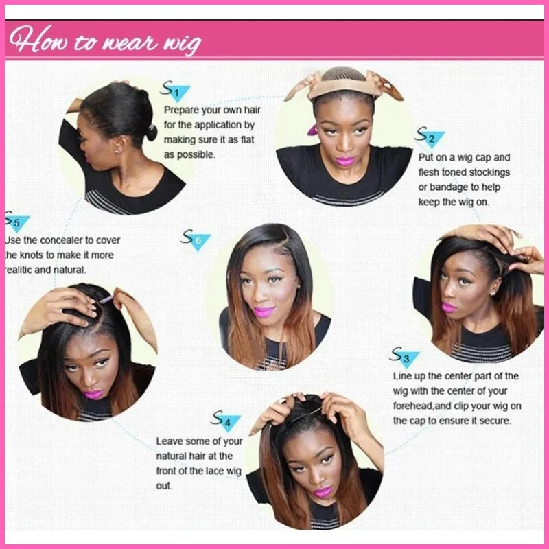 how to put on a wig cap